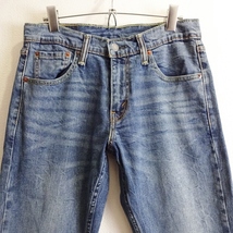 即決★ 送料無★ リーバイス　527　W75cm　ブーツカットデニム　ストレッチ　藍青　Sz.29　Levi's　H091_画像3