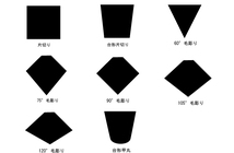 BijoDamオール超硬★洋彫りタガネ◆90°毛彫りSサイズ0.8ミリ1本_画像2