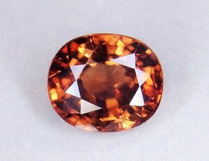 {Gem Force} tongue The nia production! orange zircon 2.04CT loose 