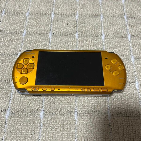 SONY PSP 3000 本体 ブライト イエロー プレイステーション ポータブル 希少カラー