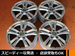 ★☆ ホンダ純正 CR-Z ★☆ 16×6J +45 PCD114.3/5H 4本 ホンダ車流用 ストリーム ステップワゴン ★迅速発送 店頭受け取りも対応 長野県