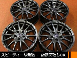 ★☆ 美品！ Weds VELVA SPORT2 トヨタ車用 ★☆ 17×7J +39 PCD114.3/5H 4本 アルファード ヴェルファイア プリウスα ★店頭受け取り可