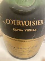 再出品　最終　古酒　未開封　COURVOISIER EXTRA VIEILLE 40° クルボアジュ コニャック 70ｃ_画像3