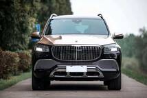 メルセデス ベンツ X167 GLS クラス マイバッハ MAYBACH 仕様 フロント バンパー グリル リア フェンダー マフラー カッター エアロ セット_画像4