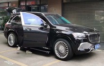 メルセデス ベンツ X167 GLS クラス マイバッハ MAYBACH 仕様 フロント バンパー グリル リア フェンダー マフラー カッター エアロ セット_画像5