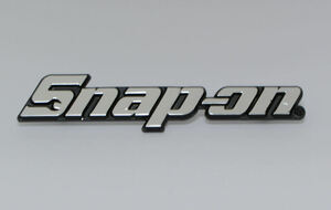 Snap-on (スナップオン) プラスチックネームプレート 小サイズ 銀色 米国スナップオン純正　並行輸入 新品未使用