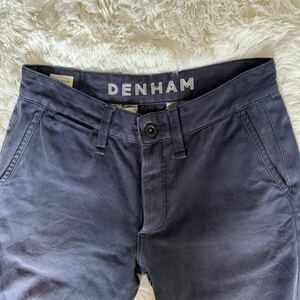 DENHAM LONDON SLIM FIT ブラック スリムフィット