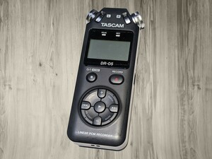 【動作確認済み】 TASCAM DR-05 本体のみ リニアPCMレコーダー　最新バージョン アップデート済み