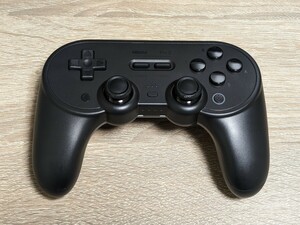 【ほぼ未使用】 8BitDo Pro 2 Bluetooth gamepad Black Edition 任天堂スイッチ ニンテンドースイッチ 有線 無線 コントローラー