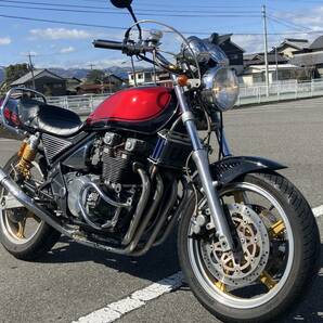 ゼファー 400 C5 火の玉カラー Z2スタイル！ 車検付き カスタム多数 XJRZRXCBインパルスの画像1