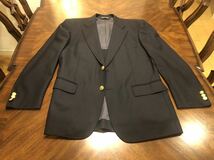 BROOKS BROTHERS ブルックスブラザーズ ◆ ブレザー ◆ ダークネイビー 濃紺 ◆ 金ボタン ◆ シングル２B ◆ サイズ48（L） ◆ 美品_画像1