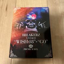BREAKERZ「LIVE 2011”WISH 03”+”GO”PREMIUM BOX」完全限定生産盤 5DVD_画像3