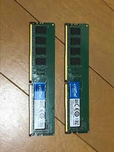 Micron マイクロン メモリ 8GB(4GB×2) DDR4-2400 UDIMM 1.2v CL17