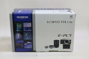 OLYMPUS ミラーレス一眼カメラ E-PL7 EZ Wズームレンズキット 未使用品現状で