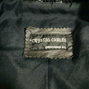CRYSTAL CABIES ジャケット アニマル柄 レザー レトロ ヴィンテージ 古着の画像6