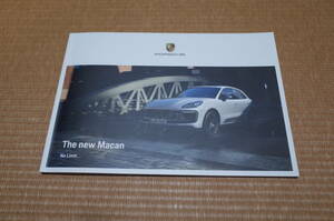 ポルシェ マカン Macan カタログ 2022年6月版 新品