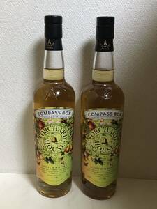 2本セット COMPASS BOX コンパスボックス ORCHARD HOUSE オーチャードハウス ブレンデッド モルト ウイスキー 46% 700ml