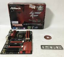 ★現状品★ASRock FATAL1TY H97 PERFORMANCE LGA1150 ゲーミングマザーボード GAMING MOTHERBOARD_画像1