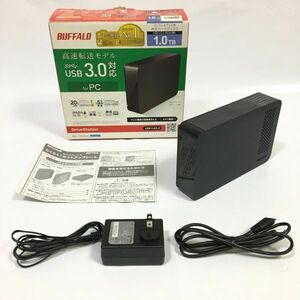 ★動作確認済★BUFFALO バッファロー USB外付けハードディスク 1TB HDD HD-LC1.0U3-BK (USB3.0対応)