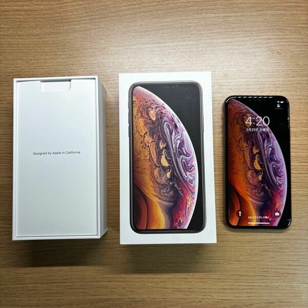 【4/28まで】Apple iPhone Xs 256GB ゴールド SIMフリー 