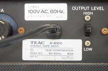 ⑥ TEAC ティアック A-6100 オープンリールデッキ オーディオ機器 音響機器 2203081421_画像5