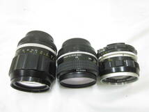 ① ニコン NIKON NIKKOR-S Auto 1:2.8 f=35mm 1:2 105mm 28mm 1:3.5 レンズ 3点セット 7003036011_画像8