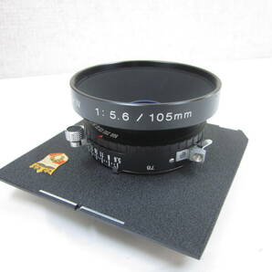 ② FUJI フジ FUJINON W 1:5.6 105mm WISTA レンズ ケース付き 0603156011の画像4