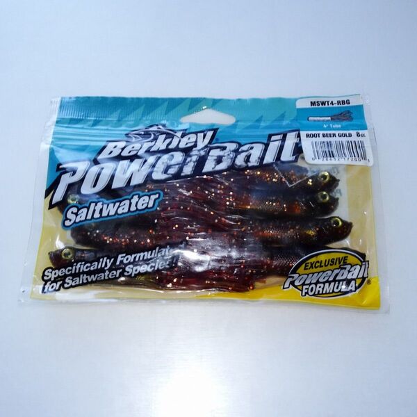 オールド バークレイ パワーベイトTUBE 廃番 激レアチューブワーム 目玉付き 根魚ロックフィッシュバス釣りワームナマズ雷魚