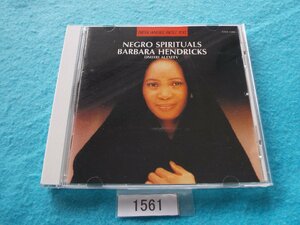 CD／Barbara Hendricks／Dmitri Alexeev／Negro Spirituals／バーバラ・ヘンドリックス／ドミートリ・アレクセーエフ／黒人霊歌集／管1561