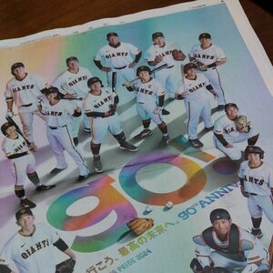 読売新聞 朝刊2024プロ野球情報