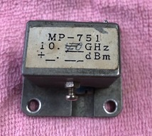 マイクロ波　10.2GHｚ　ガンダイオード発振器　MP-751　中古品_画像3