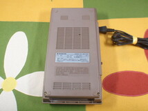 サンヨー　カセットプレーヤー　SANYO　MR-11DR　AC100V　DC6V　単二乾電池4本　昭和　レトロ_画像6