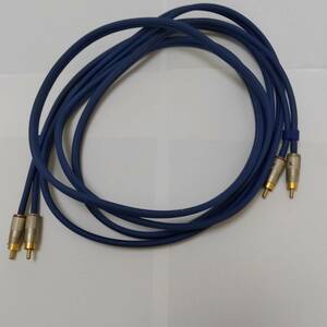 オーディオテクニカ　RCAケーブル　 fine gold cable gold 3ｍ