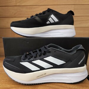 定価17,600円　25cm 新品正規品　adidas・ADIZERO BOSTON 11 WIDE・アディダス アディゼロ ボストン 11 ワイド ブラック