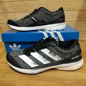 26.5cm 新品正規品 アディダス アディゼロ　ジャパン　5　TYO / adidas ADIZERO JAPAN 5 TYO 黒/白 ブラック ランニングシューズ