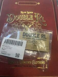 RRL/新品未使用/タグ付/ダブルアールエル/ブラスロゴピン/Double RL/ピンバッジ/ZOZO購入/ラルフローレン/MARRJWLDK520005710/POLO