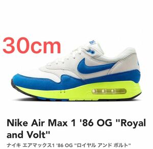 4/27~30 【30cm】Nike Air Max 1 '86 OG 