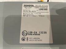 トヨタ純正SDナビ DSZT-YC4T 9インチ ZVW50 プリウス SDカード欠品_画像2