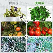 植物育成ライト 植物育成 LED植物育成灯 室内栽培 3つ照明モード 9段階調光 観葉植物 4ヘッド式ライト タイマー付き 360°調節可能_画像2