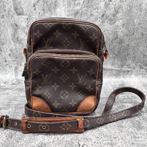 【1円～】ルイヴィトン Louis Vuitton バッグ ショルダーバッグ アマゾン モノグラム M45236 TH8909 ブラウン レザー 中古