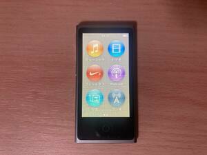 【送料無料】iPod nano 第7世代　16GB スペースグレイ ME971J 