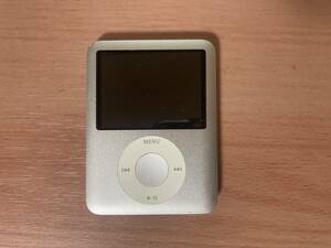 【ジャンク】iPod nano 3世代 8GB シルバー 