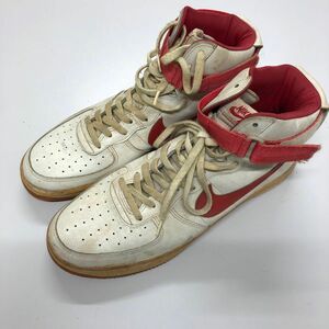 NIKE エアフォース1 air force 1 1982年製 レア　希少貴重　オリジナル　左右サイズ違い　ビッグサイズ　観賞用