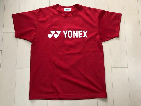 YONEXバドミントンTシャツ赤②