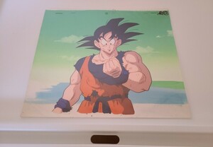 DRAGON BALL　セル画　孫悟空　直筆背景付き　検　ドラゴンボール　鳥山明