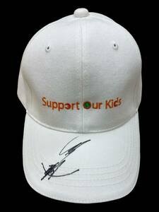 【3.11チャリティ】田中健さんサイン入り Support Our Kidsキャップ