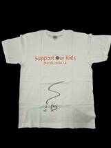 【3.11チャリティ】クミコさん 直筆サイン入り Support Our Kids Tシャツ_画像1