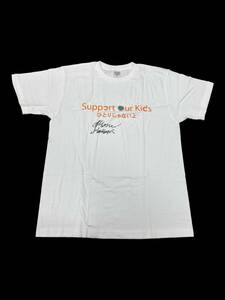 【3.11チャリティ】服部百音 さん直筆サイン入りSupport Our KidsTシャツ（ヴァイオリニスト）