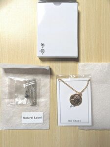 日本製 ナチュラルレーベル アコヤパールペンダント グレー 一粒ネックレス コインネックレス 未使用