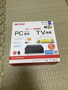 BUFFALO TV用　外付けハードディスク 外付けHDD 4TB HD-CD4U3-BA